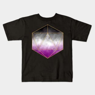 d20: Asexual Kids T-Shirt